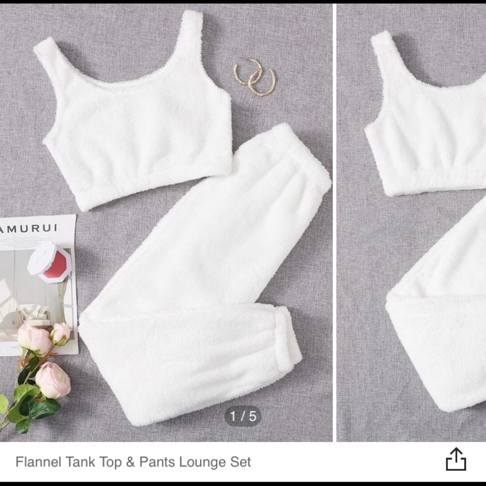 NEW with tags white lounge set